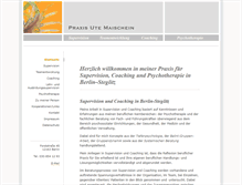 Tablet Screenshot of maischein-supervision.de